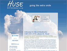 Tablet Screenshot of huseorthodontics.com
